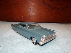 1965 Ford Galaxie 500XL Hardtop Original Dealer Promo Model Car