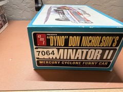 AMT “DYNO” DON NICHOLSON’S ELIMINATOR II MERCUTY CYCLONE MODEL KIT 1/25 7064