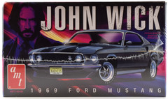 AMT “John Wick” 1969 Ford Mustang Mach 1 1:25 Scale Plastic Model Car Kit 1454