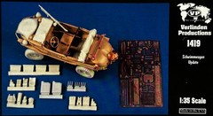 Lot: Tamiya #35224 1/35 Scale VW Schwimmwagen Type 166 + 2 Resin Detail Sets