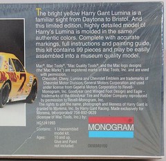 Monogram 1993 HG124 Mac Tools Limited Edition #7 Harry Grant Lumina 1:24 SEALED