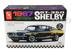 SKILL 2 MODEL KIT 1967 FORD MUSTANG SHELBY GT350 BLACK 1/25 SCALE AMT AMT834 M