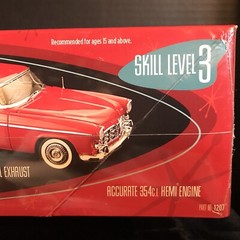 MOEBIUS 1207 1956 CHRYSLER 300B MODEL KIT-NIB-1/25 SCALE