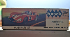 MASERATI 5000 GT Vintage 1965 1/32 Scale Plastic Model Slot Car Body Kit HAWK 04