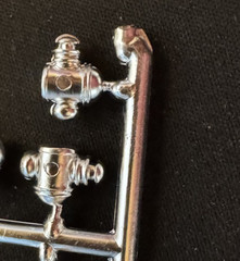 AMT Trophy Series 1925 Model T Ford Parts Kit Bash Chrome Lanterns