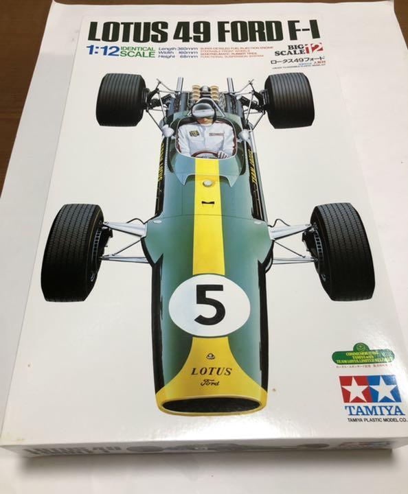 TAMIYA 1/12 Lotus 49 Ford F-1 Big Scale Series No.12 Plastic model