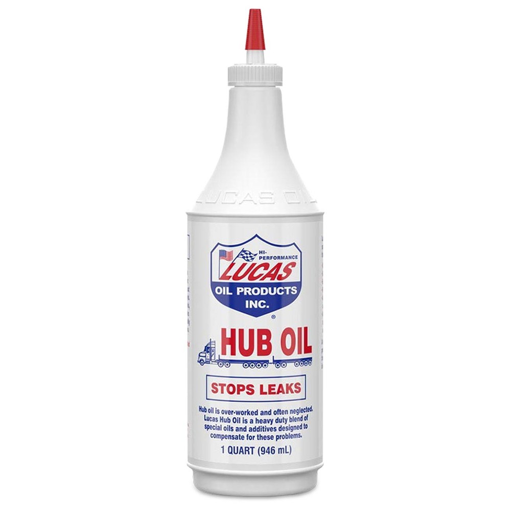 Lucas Oil Hub Oil Heavy Duty Wheel Bearing Lubricant 10088 1 Quart