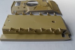 1987 Academy 1:35 U.S. Army M2 Bradley IFV Infantry Model #1335 Parts & Pieces