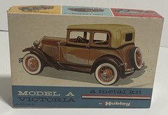 Hubley Model A Victoria Metal Model Kit 1/20 Scale No. 4866-300 Vintage Complete