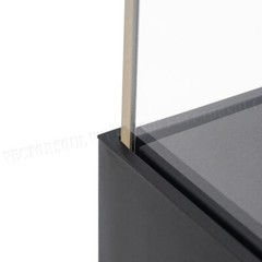 US Big Acrylic Display Box Perspex Case 14.7″ L Plastic Dustproof Self-Install