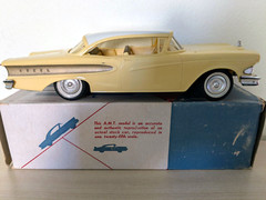 L@@K! ORIGINAL VINTAGE AMT 1958 FORD EDSEL HT PROMO MODEL WITH *BOX *SUPER NICE!