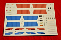 AMT 1960 Chevy Nomad Station Wagon Decal Sheet 1/25