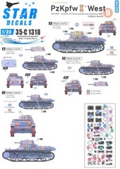 Star Decals 1/35 PANZER I PzKpfw I Ausf A WEST Invasion France & Low Countries
