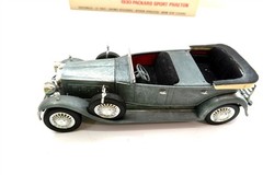Vintage HUBLEY 1930 PACKARD SPORT PHAETON Metal Model Kit 4859 BUILT Partial Box