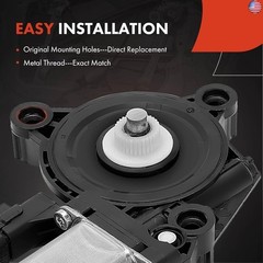 A-Premium Power Window Lift Motor (with 2-Pin Connector) Compatible with