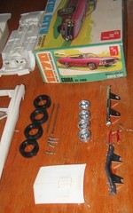 AMT 1970 Ford Torino Cobra HT Motor City Stocker Kit X854 Unpainted in Box 70