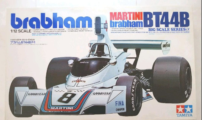 ”Brabham BT44B” Tamiya 1/12 kit Big Scale Series #18