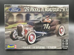 REVELL ’29 FORD MODEL A ROADSTER 2’n 1 MODEL KIT 1/25 SCALE