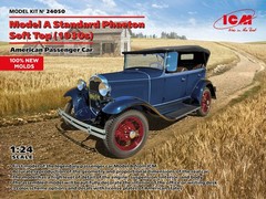 **1/24 ICM Models #24050 – Model A Standard Phaeton Soft Top (1930s) NIB