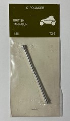 Jordi Rubio TG-31 1/35 Scale British 17 PDR TankGun for Firefly/Achilles/Archer+