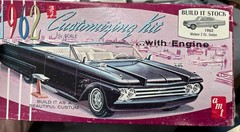 AMT K-362 1962 Mercury Meteor Sedan Annual Vintage Car Model KIT 1/25 McM