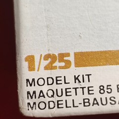 Hood & Hinge 1982 Datsun 280 ZX Turbo 1:25 scale model car part AMT