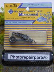 Roco Minitanks / (NEW) 1/87 WWII US 105mm Field Howitzer Lot # 7427K©
