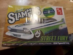 AMT Plastic Model Kit – 1958 Plymouth Fury- GREAT GIFT!! SEE PICTURES!!