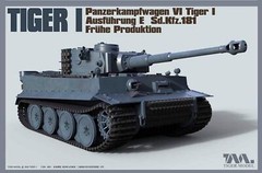 Tiger 4901 1/35 Sd.Kfz.181 TIGER I 1942-1945 EARLY WW2 GERMAN HEAVY TANK
