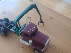 1:24 1:25 Log Loader For Logging Truck Peterbilt Kenworth Mack freightliner