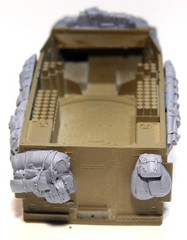 1/35 Halftrack Fender & Pack Set #4 USA WWII (Fits Dragon M2 M3 M21)- Value Gear