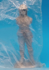 Unknown | No. ? | 1:32 54mm WW2 Russian Soldier White Metal Figure