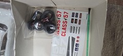AMT Ertl 1957 Chevy Hard Top 1:25 Unassembled Not Painted Model Kit 31543
