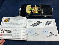Nifeliz MINI RR SILVER CLOUD CAR Building Blocks & Construction Toy 1:14 Scale