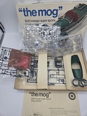 Entex The Mog 1935 Morgan Super Sports Three Wheeler No. 8465 1:16 NOS NEW
