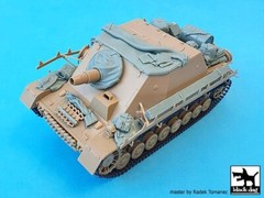 Black Dog 1/35 Stowage & Accessories for Sturmpanzer IV Brummbar (Tamiya) T35240