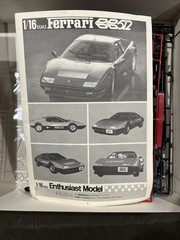 Fujimi 1/16 scale Ferrari BB512 Berlinetta Boxer 512 Plastic model kit　