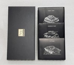 Metal Earth WWII Military Tanks – DIY 3D Steel Model Kits for 3 Tanks – READ