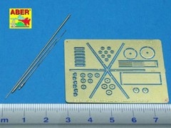 Aber 1/35 German 2m, 1,8m and 1,4m Star Aerials / Antennas Command Tanks R-30