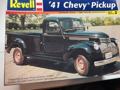 Revell ’41 Chevy Pickup Truck 1:25 Kit #85-7668 New Open Box Sealed Parts