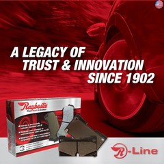 Raybestos R-Line Automotive Replacement Front Brake Pad Set for Select Acura,