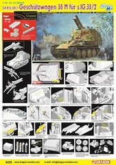 DRAGON 6429 1/35 Sd.Kfz.138/1 “ Geschutzwagen” 38M fur s.IG.33/2