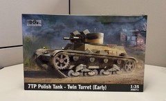 IBG 35071 7TP Polish Tank Twin Turret (Early) Open Box Parts Bags Sealed 1/35
