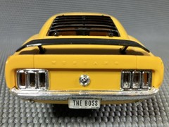 1970 FORD MUSTANG Boss 302 MONOGRAM Model Kit MACH 1 FASTBACK Assembled *Read*