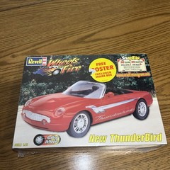 Revell 1:25 New 2000 Ford Thunderbird Convertible Snap Together Model Kit NOS