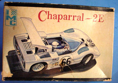 Vintage IMC 1:25 Hall CHAPARRAL 2E RACE CAR Model Kit # 116 – 200