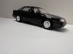 1989 Ford Taurus SHO Sedan Black #6066 Dealer PROMO NEW