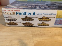 Dragon 1/35, Sd.Kfz.171 Panther A Late Production Premium NEW/OPEN BOX