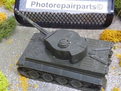 Roco Minitanks Complete WWII German Tiger 1 Heavy Tank Lot #970X©