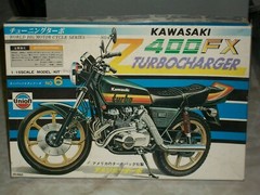 Union 1/15 Scale Kawasaki Z400FX Turbocharger Motorcycle